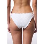 Kırık Beyaz Arizona Fırfırlı Slip Bikini Altı - 36