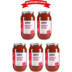 Kırkağa 1000 gr Domates Salçası 5 Adet Organik Türkiye Menşeli Ekonomik Paket - 1 kg