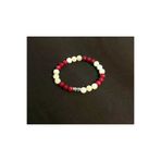 KİRKE STONE GALATASARAY DOĞAL TAŞ BİLEKLİK (KALSİT MERCAN TAŞI) 8MM KİRKESTNE41
