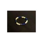 KİRKE STONE KİRKESTNE52 Takım Doğal Taş Bileklik (Kalsit Lapis Lazuli Taşi) 8Mm