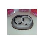 KİRKE STONE MAT ONİX SELENİT ÇİFT BİLEKLİĞİ 8 MM DOĞAL TAŞ MATSEL1