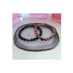 KİRKE STONE RODONİT SODOLİT TAŞI SEVGİLİ BİLEKLİĞİ 8MM KİRKESTNE39