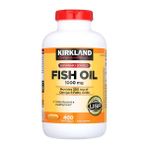 Kırkland Signature Fish Oil 1000 mg 400 Softgels