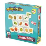 Kırkpabuc Eşleştirelim Meyveler ve Sebzeler Puzzle
