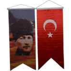 Kırlangıç Türk Bayrağı ve Atatürk Resmi