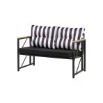 Kırlenta Zebra Iki Kişilik Bahçe Balkon Mobilyası