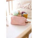 Kirli Temiz Islak Organizer Solid Pembe Bebek Çocuk Kıyafet Çamaşır Anne Makyaj Alezli Çanta