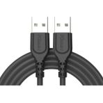 Kirlin 2mt. USB 2.0,usb A - USB A Kablo - 600 cm - Mat Siyah