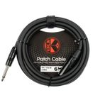 Kirlin Cable MPC-471PB 6 MT XLR-Erkek Jak Enstrüman Kablosu