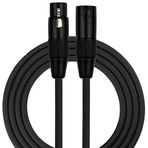KIRLIN Cable MPC Mikrofon Kablosu, XLR, Siyah, 10FT (MPC-270PB-10/BK)