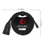 Kirlin Cable UYC-390XE 5MT BK Kablo TYPE-C / 2 x XLR Erkek Jak 5 METRE