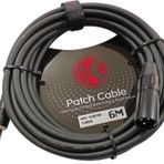 Kirlin Mpc-471b 6 Mt. Patch Cable Bağlantı Kablosu Xlr Male - 1/4 İnç Mono Plug