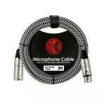 Kırlın Mw-480-3M-Bkb Profesyonel Mikrofon Kablosu (3 Metre) | 24Awg Hassas İletken Xlr Dişi-Erkek Bağlantı Ve Gürültüsüz Ses Kaydı