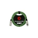Kırlın MW-480-3M-GRB HS 24AWG Mikrofon Kablosu 3 Metre