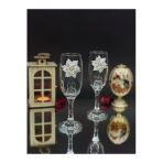 Kirlinova İnci Çiçeği Kokteyl Kadehi 2’Li Set (Kahve Yanı Su/Kokteyl Bardak) 190 Ml