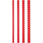 Kırmızı 16 mm Plastik Spiral, 100'LÜ Paket, Dayanıklı ve Çok Amaçlı Kullanım - Seçenek 1 - Ahşap - Siyah
