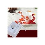 Kırmızı 200 ml 200 ml Tavuskuşu Emaye Porselen Kahve Seti Seramik Çay Süt Bardak ve Tabaklar Kaşık ile Yaratıcı Çin Kemik Drinkware Hediye (Yurt Dışından) - 1 Adet - Renkli - 1 lt