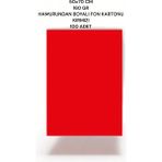 Kırmızı 50x70 Cm 160 Gr Fon Kartonu 100'lü Paket