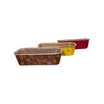 Kırmızı Baton Kek Kalıbı 150X65X50 5 Adetli