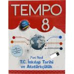 Kırmızı Beyaz Yayınlar 8.Sınıf Tempo T.C. İnkılap Tarihi ve Atatürkçülük Soru Bankası