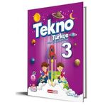 Kırmızı Beyaz Yayınları 3. Sınıf Tekno Türkçe Ders Kitabı MEB Uyumlu Karton Kapak