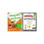 Kırmızı Beyaz Yayınları Kırmızı Beyaz+üçgen 4. Sınıf Problemde Yol Arkadaşım+problemlerle Matematik 2 Kitap
