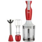 Kırmızı Çok Fonksiyonlu Blender Seti ile Pratik ve Hızlı Hazırlık