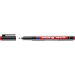 Kırmızı Edding 142m Asetat Kalemi 1 MM 10lu Kutu Kırmızı