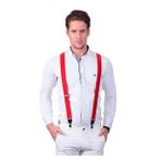 Kırmızı Erkek Pantolon Askısı