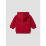 Kırmızı Galatasaray Baskılı Erkek Bebek Kapüşonlu Sweatshirt Ve Eşofman Altı