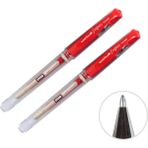 Kırmızı Imza Kalemi UM-153 Signo Broad Roller Kalem 1,0 mm 2 Adet - 1.00mm x Standart x Kırmızı