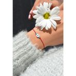 Kırmızı İpli Mini I Harf Bileklik