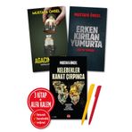 Kırmızı Kedi Yayınları Alfa Kalem+Mustafa Önsel 3 Kitap(Kelebekler Kanat Çırpınca+Erken Kırılan Yumurta+Ağacın Kurdu)-Yeni