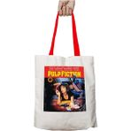 Kırmızı Kulplu Pulp Fiction Yabancı Film Yıkanabilir Omuz Çanta