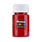Kırmızı Kumaş Boyası Tişört Çanta Tekstil Boyası 30 ml 1 Adet Nova Color Kumaş Boyası Kırmızı 1 Adet