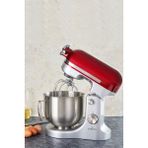 Kırmızı Multicast Chef Döküm Stand Mikser 1600W 5 Lt, Güçlü ve Şık Tasarım - Altın - Turkuaz