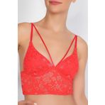 Kırmızı Nova Godina Bralet Sütyen