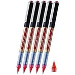 Kırmızı Pilot Kalem 5 Adet Uniball Eye Broad 1.0 Mm Roller Pilot Kalem Ub-150-10 Roller Uçlu Likit Mürekkepli