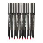 Kırmızı Pilot Kalem Ub-155 Micro Deluxe 10 Adet Uniball Pilot Kalem 0.5 Mm Roller Uçlu Pilot Kalem İnce Uçlu Likit