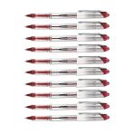Kırmızı Pilot Kalem Ub-200 Vision Elite 0.8Mm 10 Adet Uniball Pilot Kalem 0.8 Mm Roller Uçlu Pilot Kalem İnce Uçlu Likit