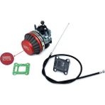 Kırmızı-Ppr Stili Atv Performansı Carb Karbüratör Hava Filtresi 2 Zamanlı Mini Cep Bisikleti Için Ana Kat Meclisi (Yurt Dışından) - motosiklet yakıt karbüratörü