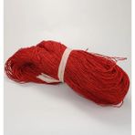 Kırmızı Renk Çile Kağıt Ip Çanta Ipi Supla Ipi No:78 - (550-600 Gr)