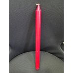 Kırmızı Şamdan Mumu, 34 cm, Gerçek Fitilli, Ev Dekorasyonu, 1 Adet