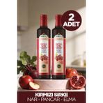 Kırmızı Sirke Elma-Pancar-Nar (2 Adet x 250ML)
