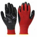 KIRMIZI SİYAH POŞETLİ İŞÇİ ELDİVENİ (NO-10XL)