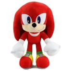 Kırmızı Sonic Knuckles Peluş Oyuncak - 12'' Süper Yumuşak Doldurulmuş Hayvan - Otantik Tasarım - Sonic Hayranları Için Mükemmel -Kız ve Erkek Çocuklar Için Hediye- 12'' (Kırmızı) (Yurt Dışından) - Standart