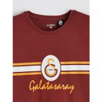 Kırmızı Standart Kalıp Galatasaray Baskılı Erkek Pijama Takım