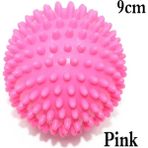 Kırmızı Stil 7.cm Pvc Dikenli Masaj Topları Rulo Yoga Fitness Topları Kas Relax Tetik Noktası El Ayak Omurga Rölyef Sağlıklı Bakım Aracı (Yurt Dışından) - Renkli
