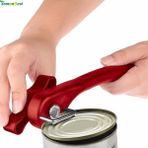 Kırmızı Stil Mooth Edge Mutfak Konserve Açacağı Profesyonel Ergonomik Manuel Konserve Açacağı Yandan Kesilmiş Manuel Konserve Açacağı Kırmızı Siyah (Yurt Dışından)