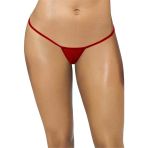 Kırmızı Transparan Tül String Tanga Tm1115
